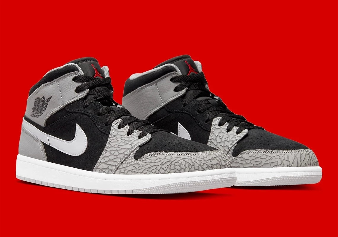 Air Jordan 1 Mid Elephant Print