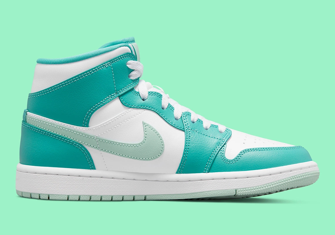 Air Jordan 1 Mid Washed Teal GlobalSneakers