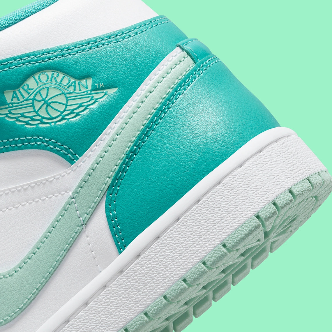 Air Jordan 1 Mid Washed Teal