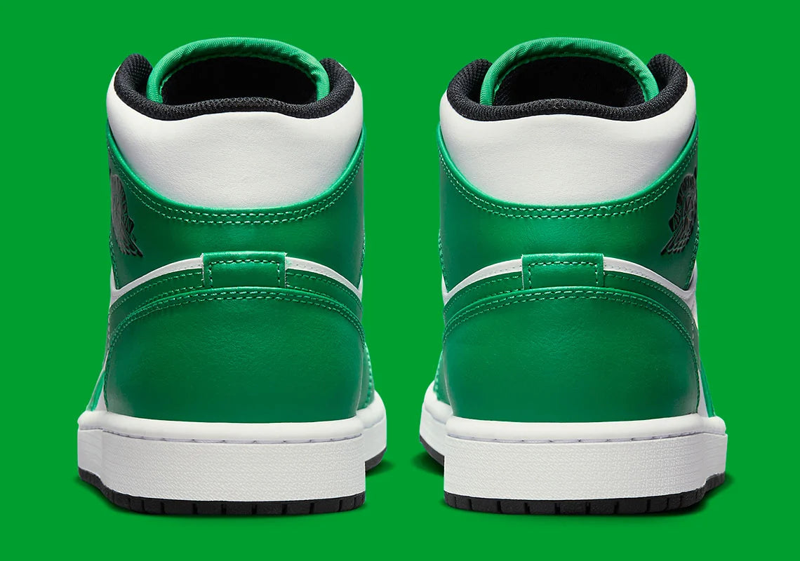 Jordan 1 Mid Lucky Green