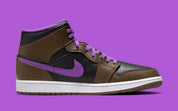 Jordan 1 Mid Purple Mocha