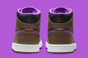 Jordan 1 Mid Purple Mocha