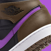 Jordan 1 Mid Purple Mocha