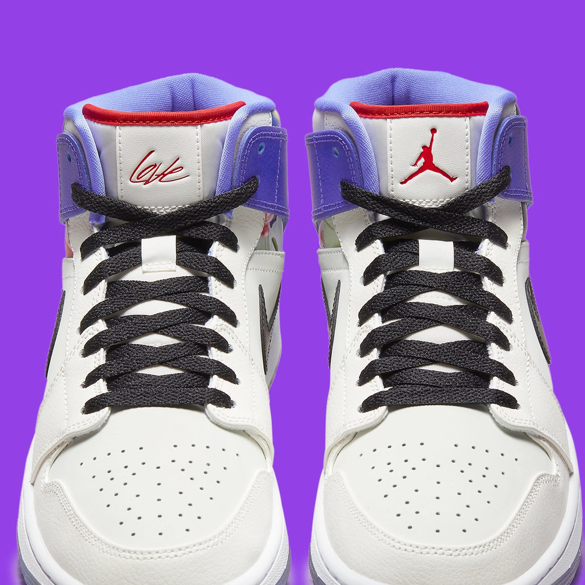 Jordan 1 Mid SE Valentine's Day Flowers