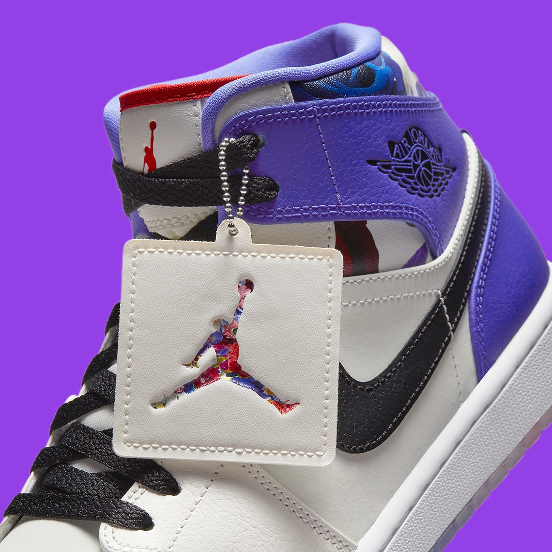 Jordan 1 Mid SE Valentine's Day Flowers