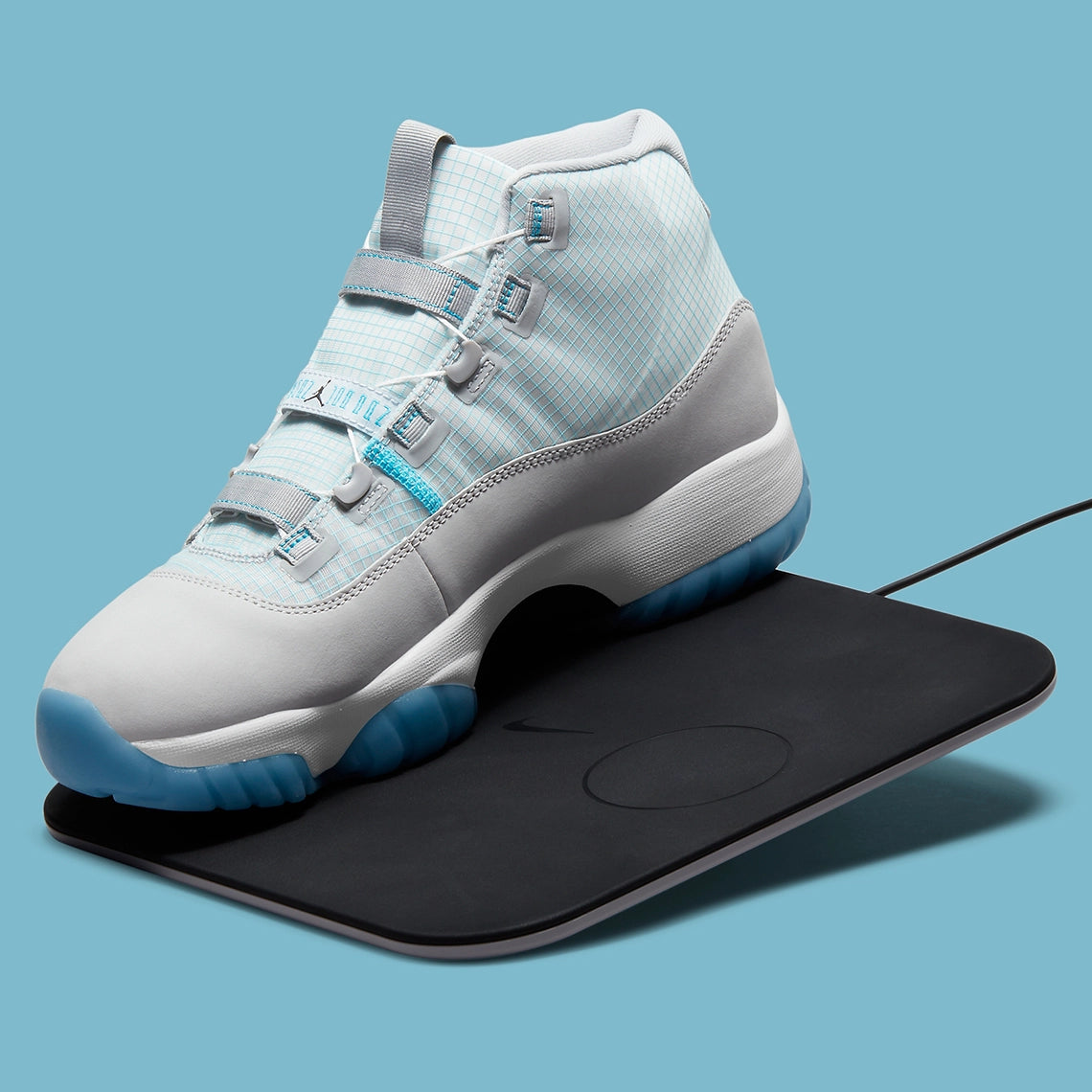 Jordan 11 Retro Adapt Dark Powder Blue
