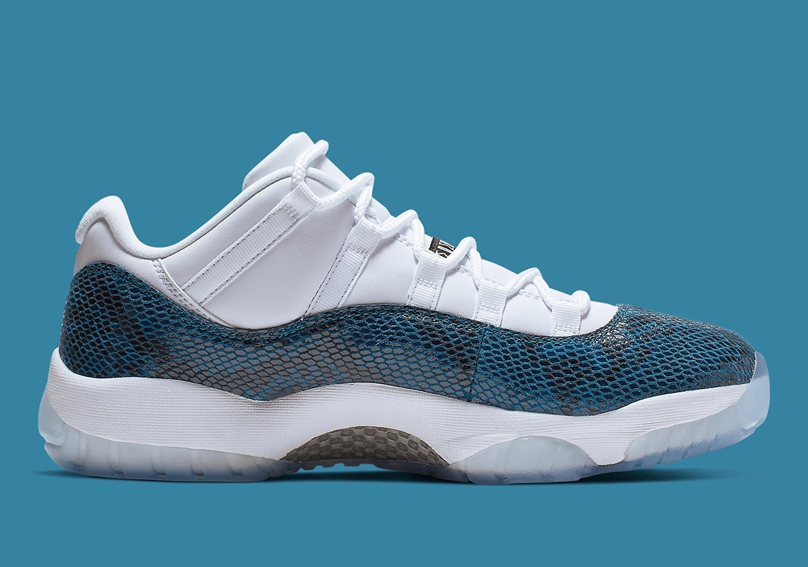 Blue snakeskin 11s sales 2019