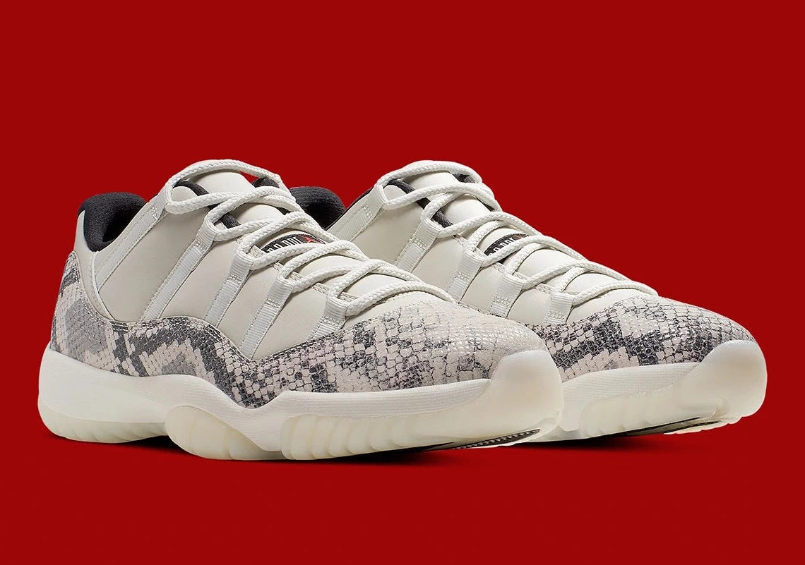Air Jordan 11 Retro Low Snake Light Bone