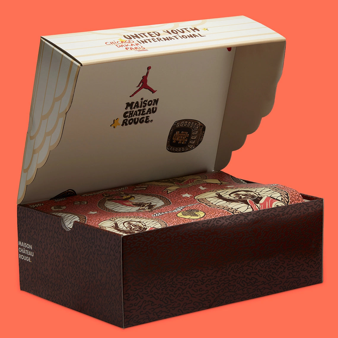 Jordan 2 Retro Maison Château Rouge