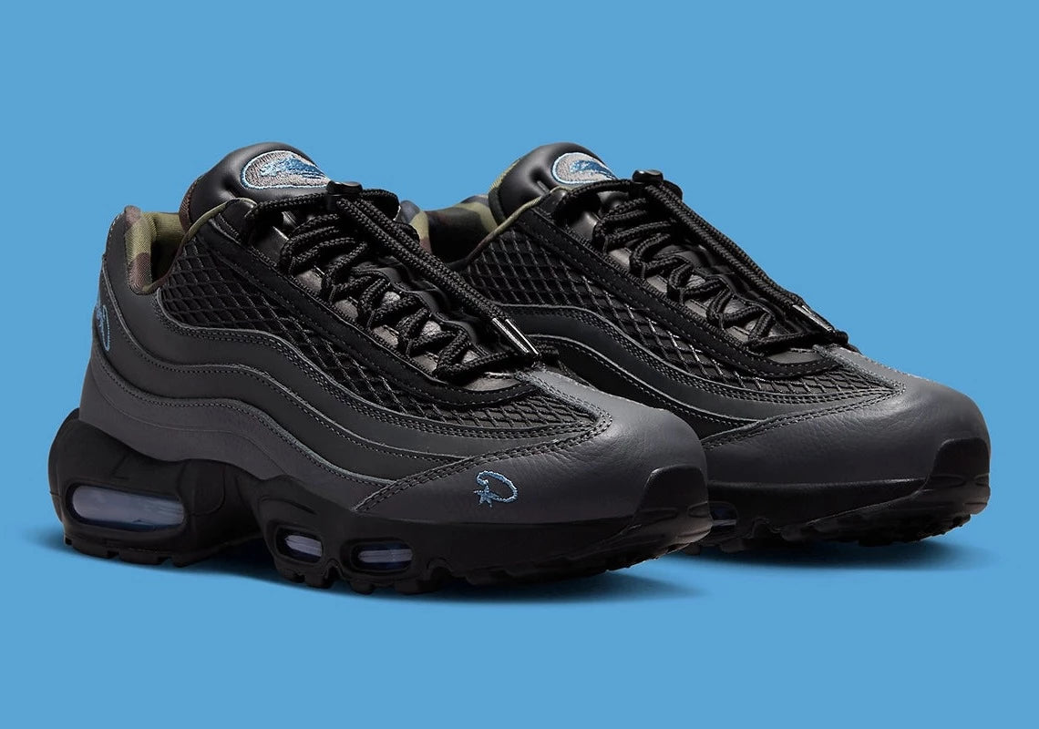 Air max 95 2024 bleu et noir