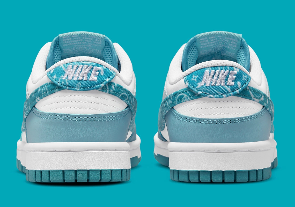 Nike Dunk Low Essential Paisley Pack Worn Blue