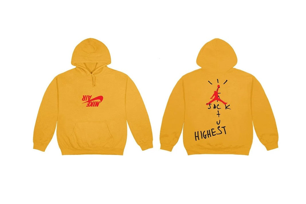 Travis Scott Jordan Cactus Jack Highest Hoodie Gold – GlobalSneakers