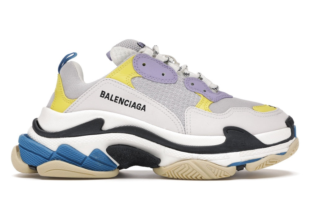 Balenciaga Triple S Purple Yellow Blue