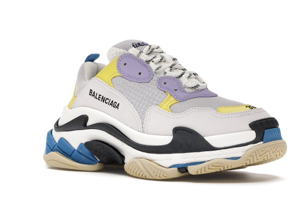 Balenciaga Triple S Purple Yellow Blue