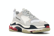 Balenciaga Triple S White Black Red