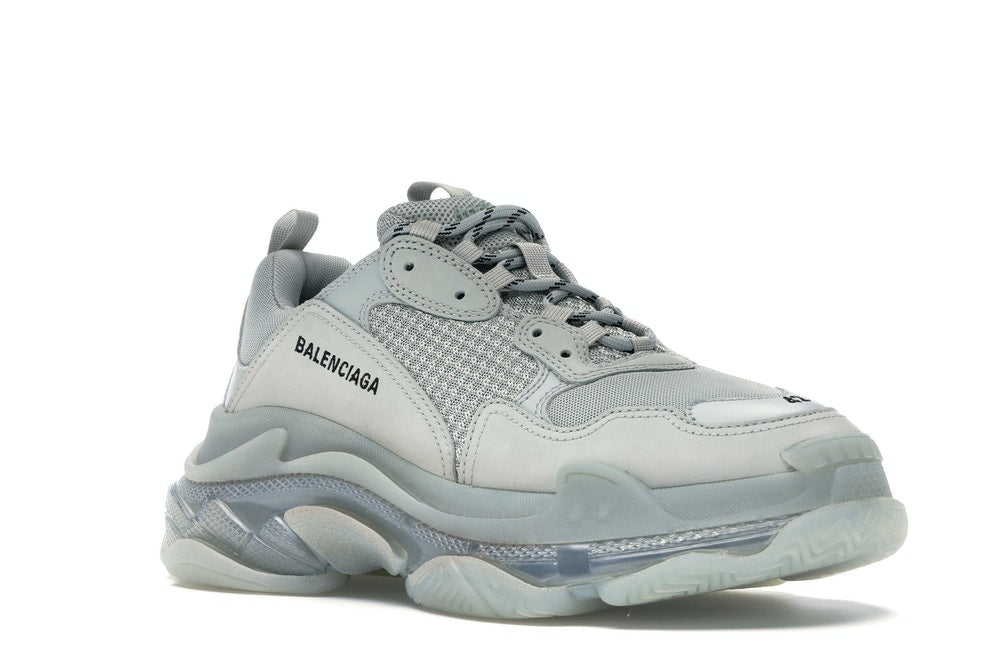Balenciaga Triple S Clear Sole Grey GlobalSneakers