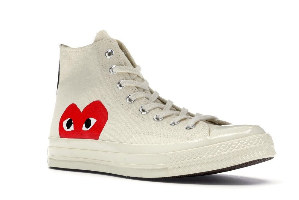 Converse Chuck Taylor All-Star 70s Hi Comme des Garcons PLAY White