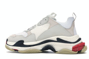Balenciaga Triple S White Black Red