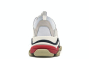 Balenciaga Triple S White Black Red