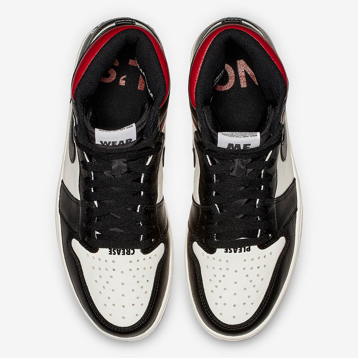Air Jordan 1 Retro High "Not for Resale" Varsity Red