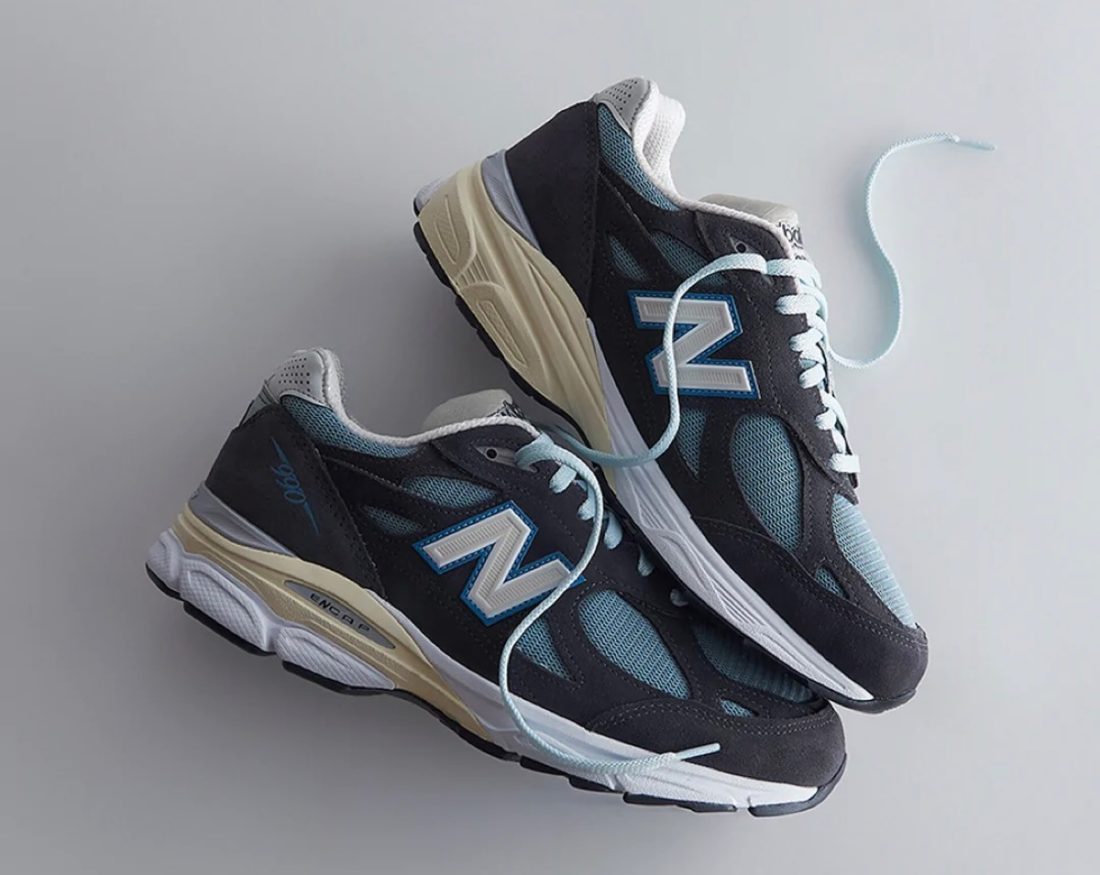 New Balance 990v3 Kith Steel Blue – GlobalSneakers