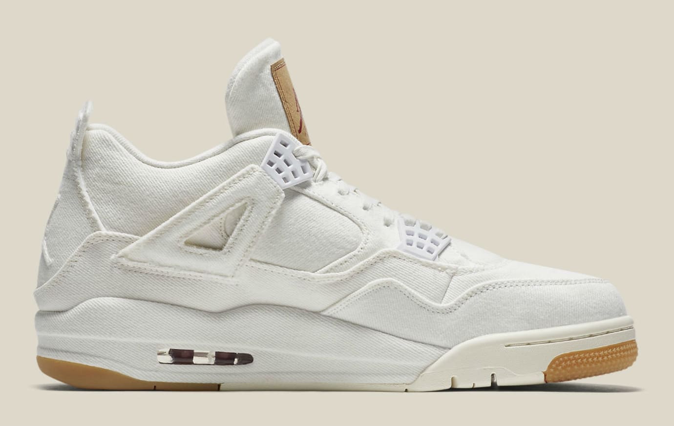 Air Jordan 4 Retro Levi's White (Levi's Tag)