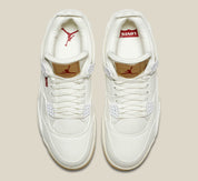 Air Jordan 4 Retro Levi's White (Levi's Tag)