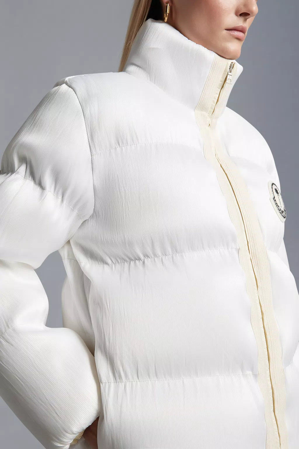 Moncler Maya 70 by Palm Angels Jacket Bright White GlobalSneakers