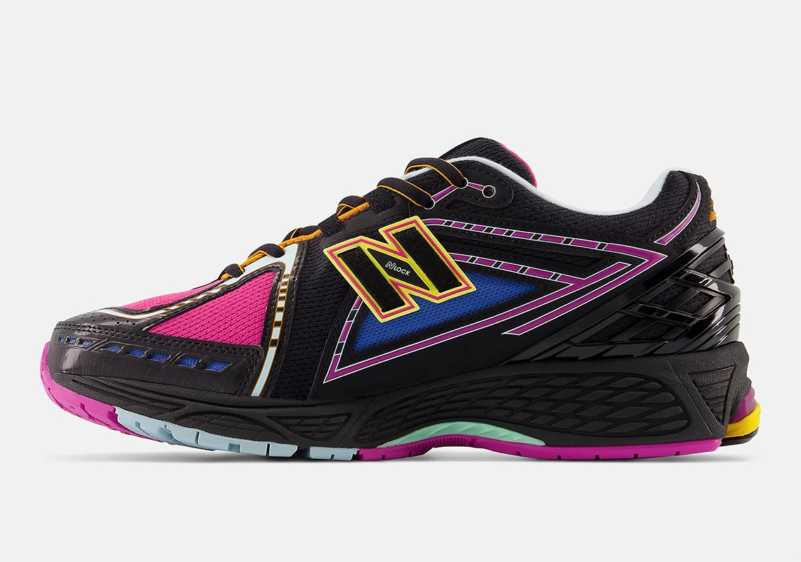 New Balance neon nights​ vu de côté