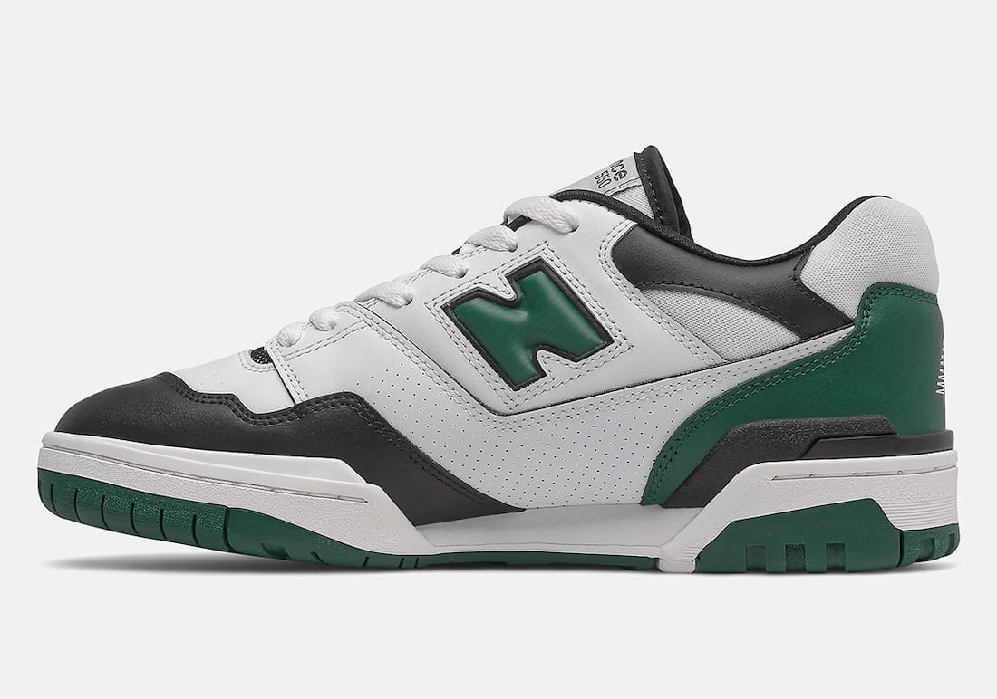 New Balance 550 White Green Black