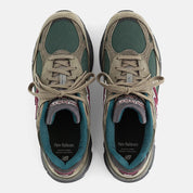 New Balance 990v3 MiUSA Teddy Santis Green Purple