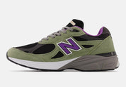 New Balance 990v3 MiUSA Teddy Santis Green Purple
