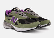 New Balance 990v3 MiUSA Teddy Santis Green Purple