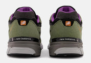 New Balance 990v3 MiUSA Teddy Santis Green Purple