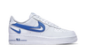 Nike Air Force 1 Low '07 FM Cut Out Swoosh White Game Roya