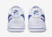 Nike Air Force 1 Low '07 FM Cut Out Swoosh White Game Royal