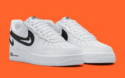 Nike Air Force 1 Low '07 FM Cut Out Swoosh White Black