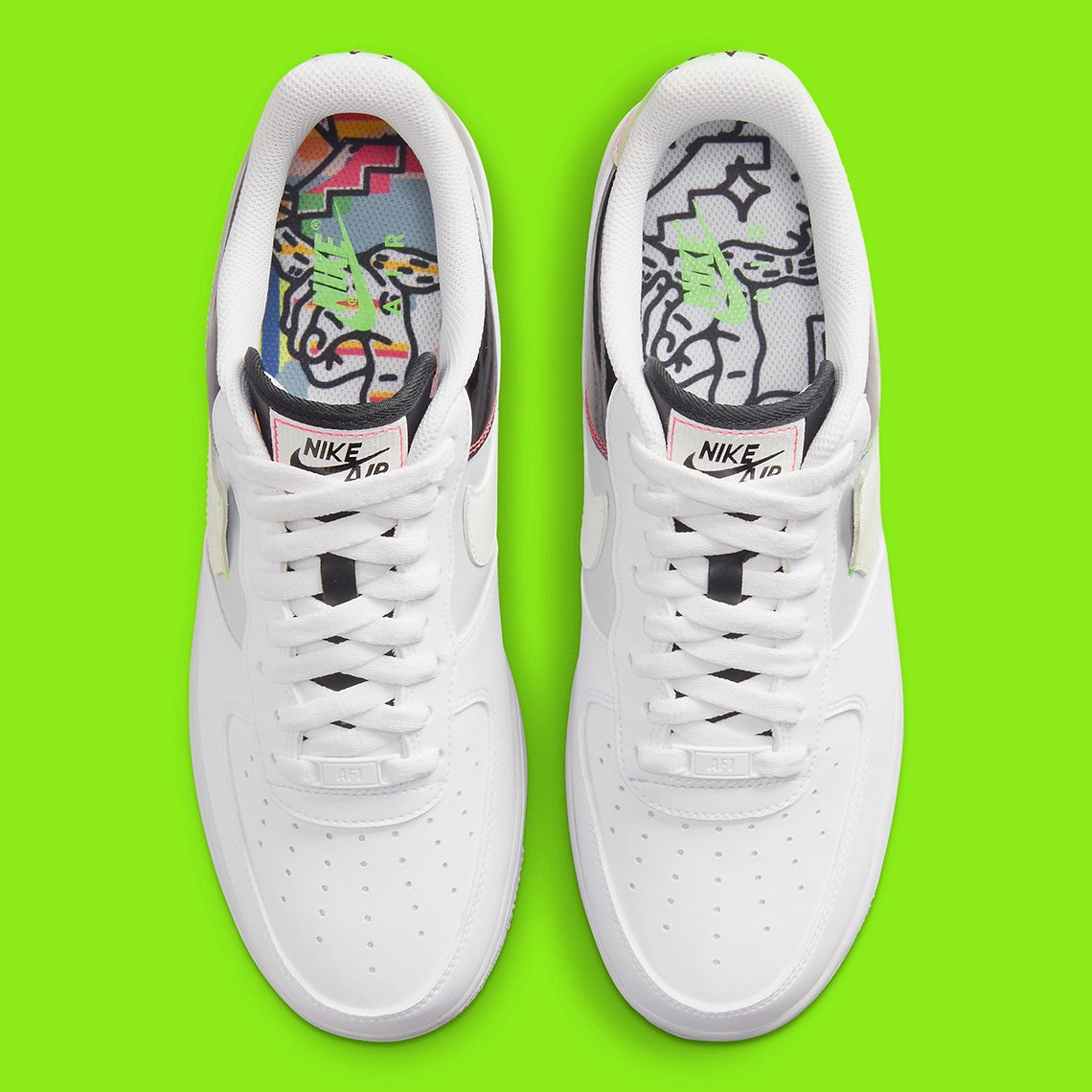 Nike Air Force 1 Low 07 LV8 Pop Art White GlobalSneakers