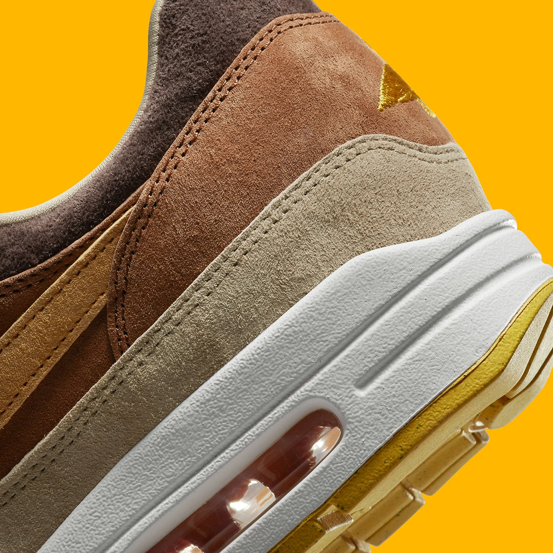 Nike Air Max 1 PRM Duck Pecan Yellow Ochre