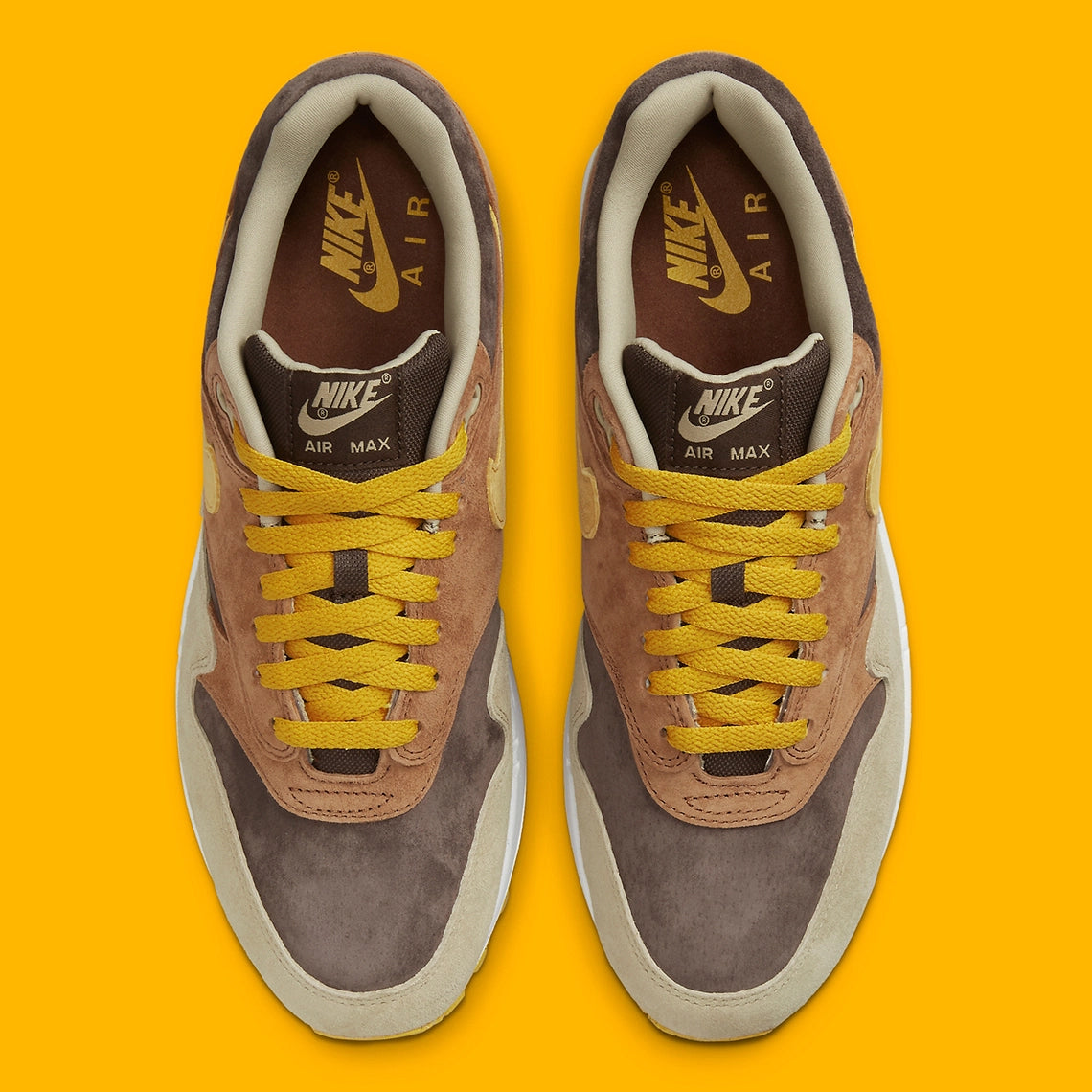 Nike Air Max 1 PRM Duck Pecan Yellow Ochre