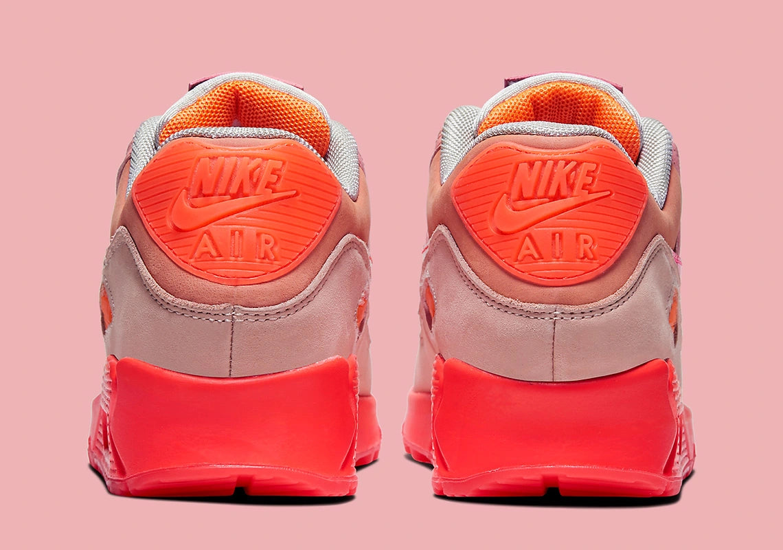 Nike Air Max 90 PRM Platinum Crimson/Bright Purple