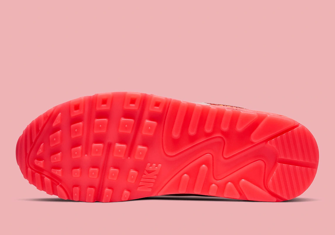 Nike Air Max 90 PRM Platinum Crimson/Bright Purple