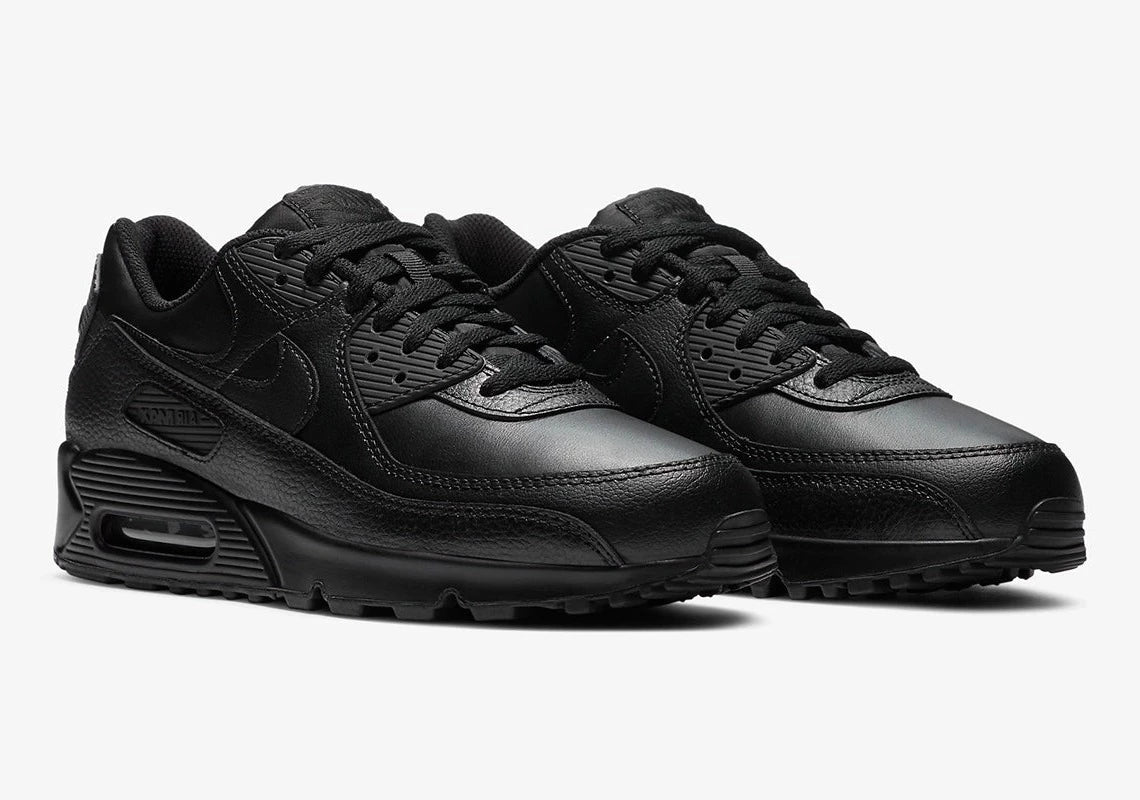 Air max 90 noir discount cuir