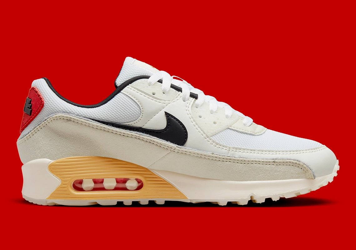Nike Air Max 90 SE Swoosh Fiber White
