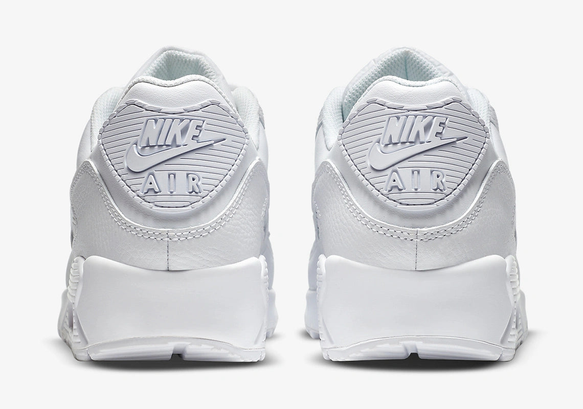 Nike Air Max 90 Leather Triple White (2020)