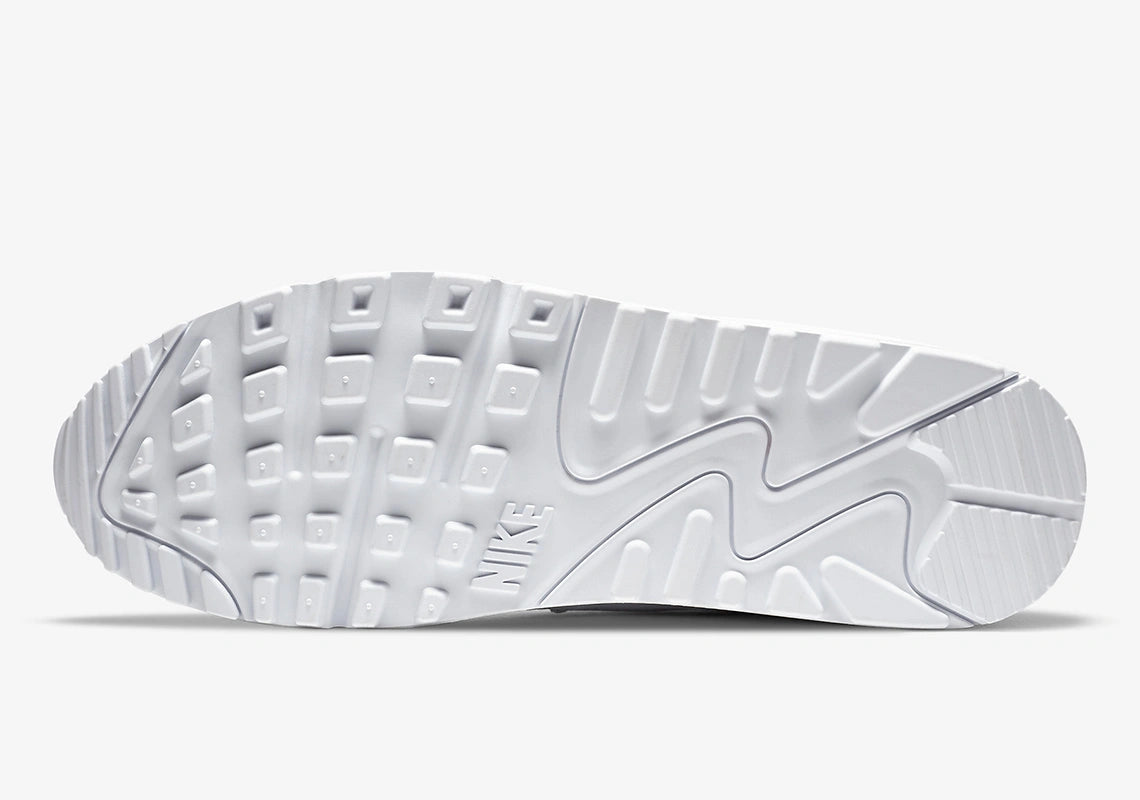 Nike Air Max 90 Leather Triple White (2020)
