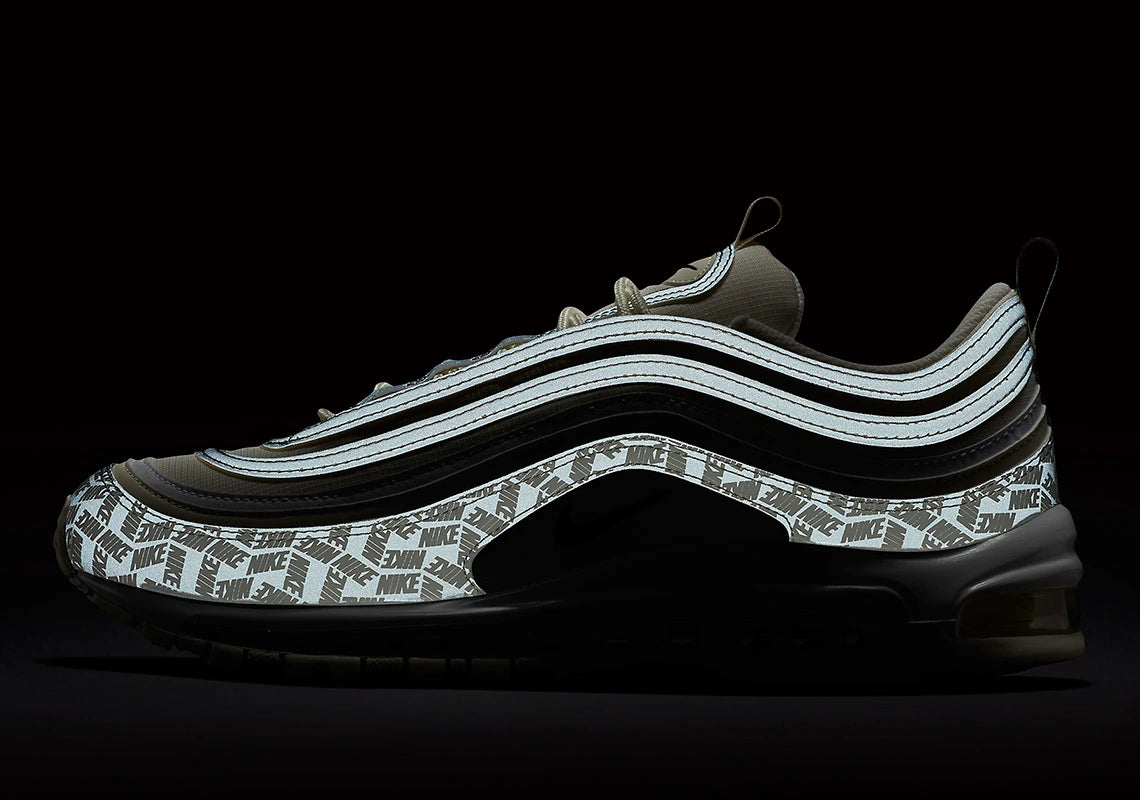 Nike - Air Max 97 Reflective Logo Cream