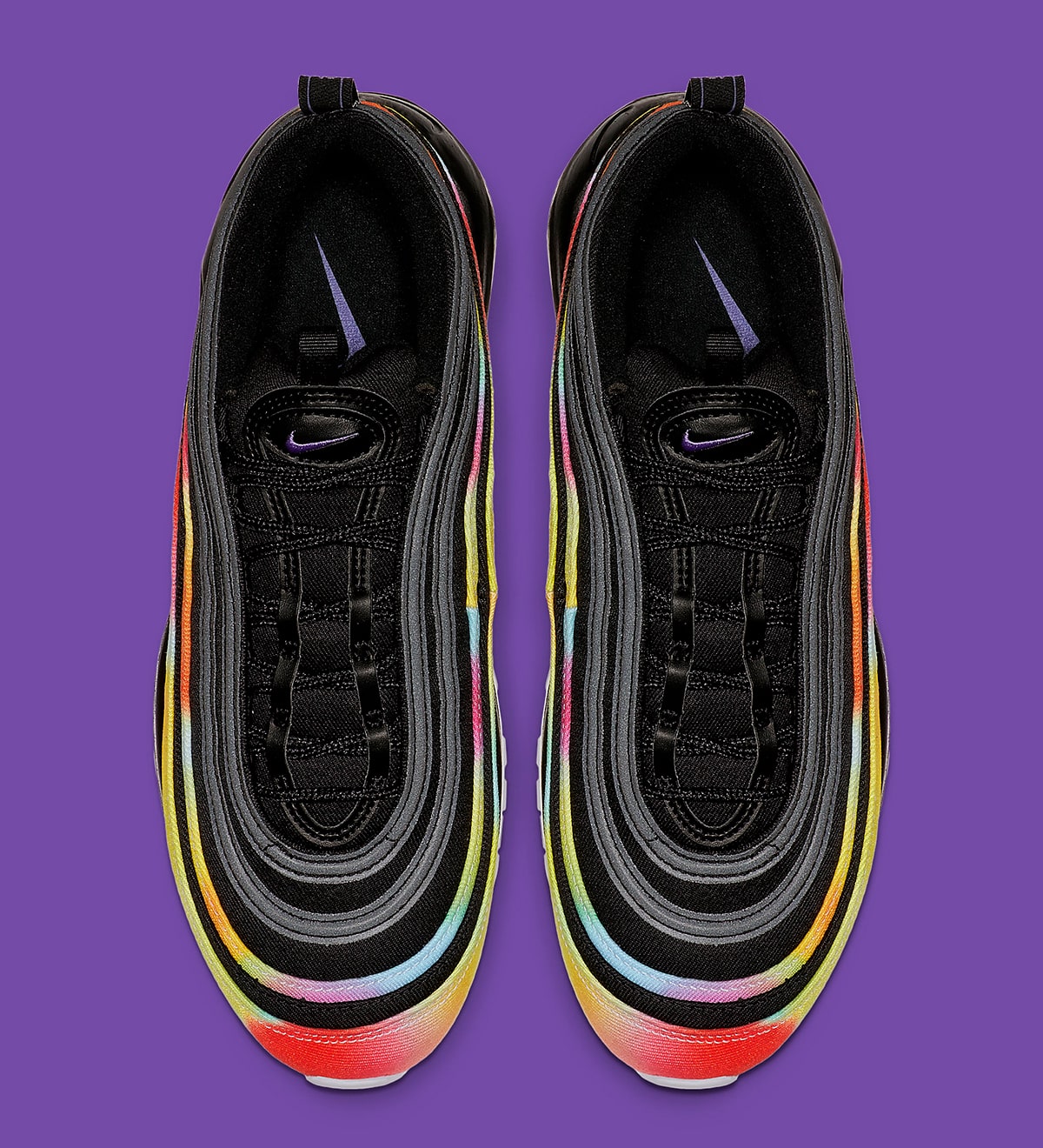 Nike - Air Max 97 Tie-Dye Black