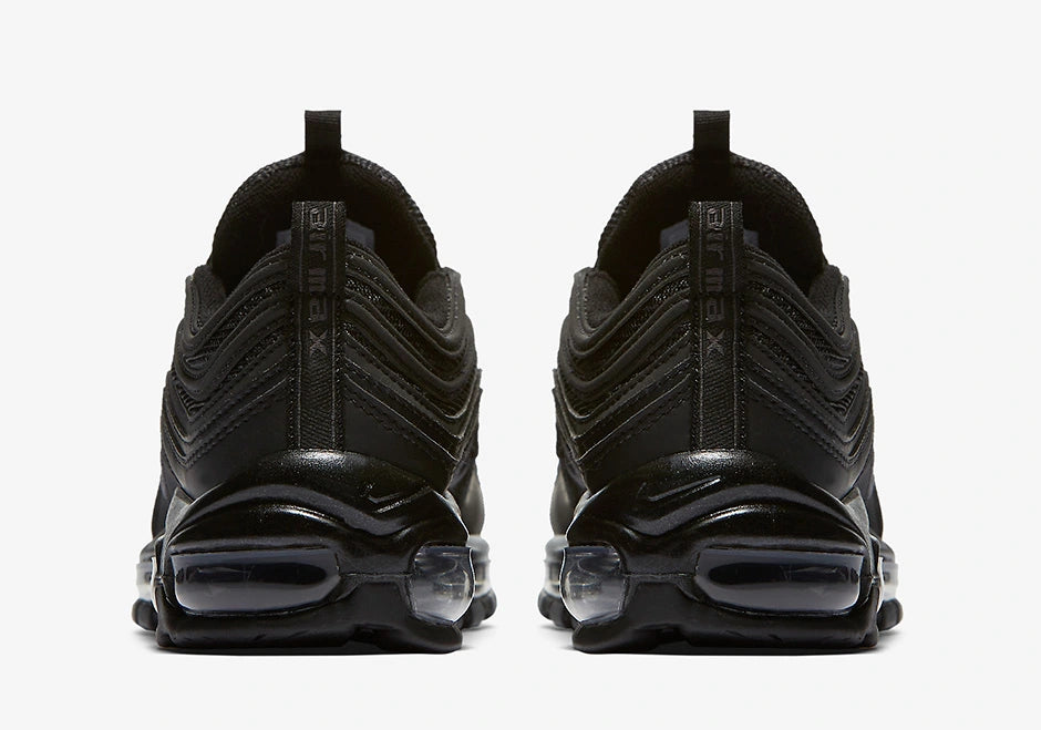 Mens air max 97 triple black on sale