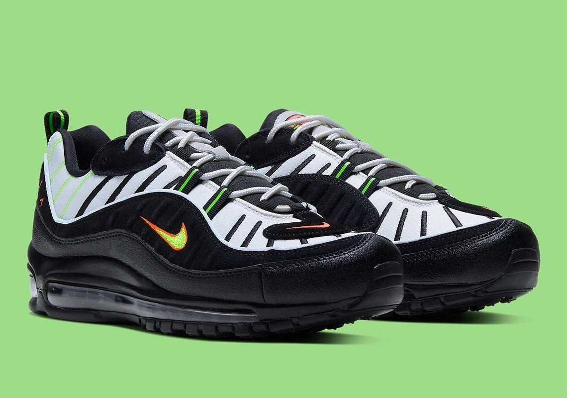 Air max online 98 blanc noir